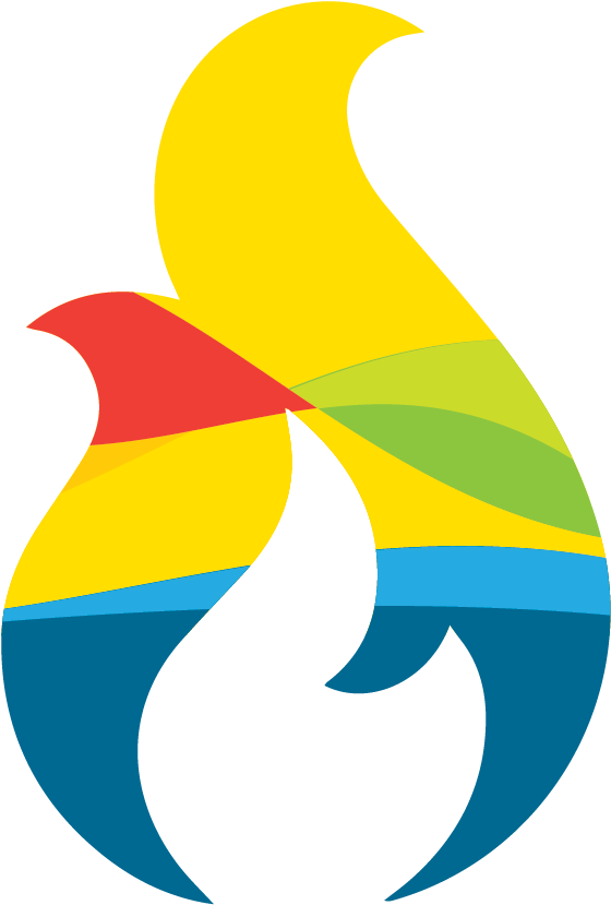 Fuego - Año De La Juventud En Mexico (886x886), Png Download