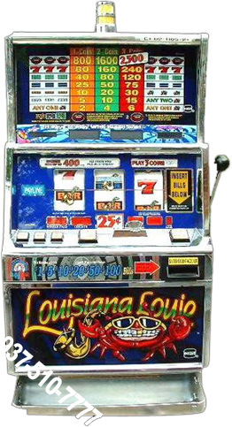 Igt Louisiana Louie Slot Machine - Louisiana Louie Slot Machine (262x483), Png Download