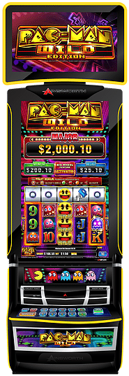 Pac Man Slot - Pac-man (243x628), Png Download