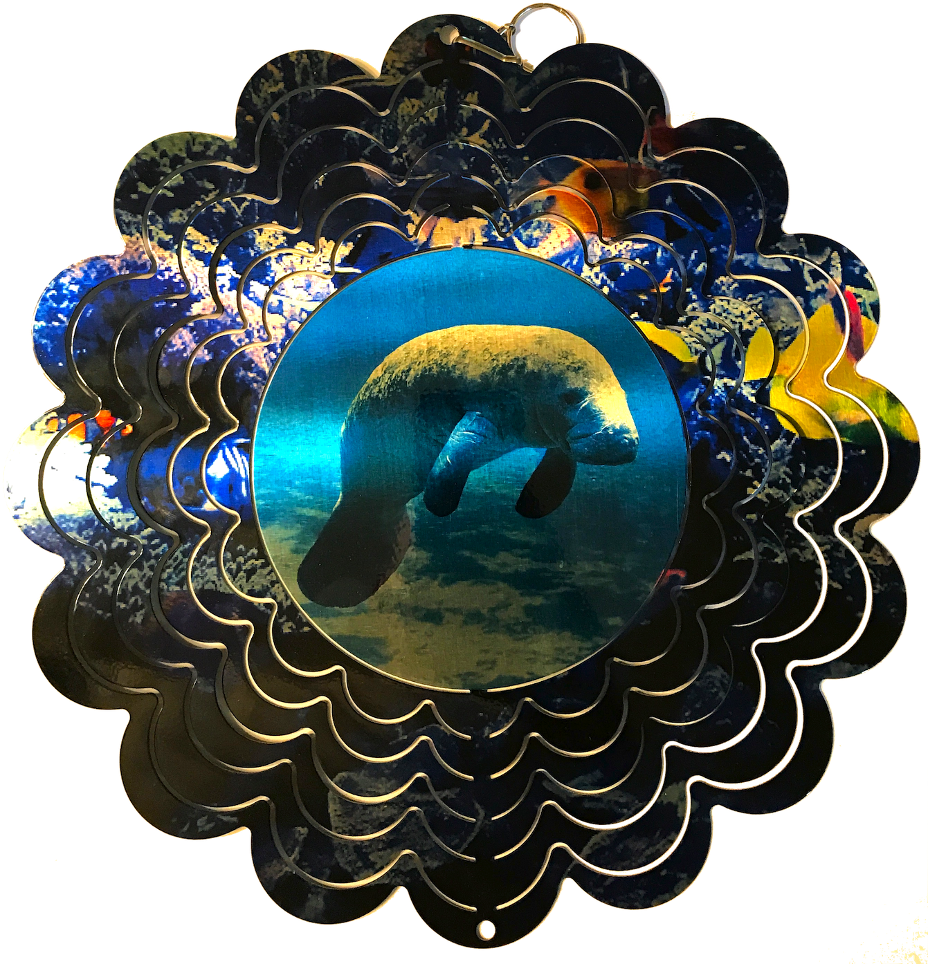 Manatee - Circle (1360x1422), Png Download
