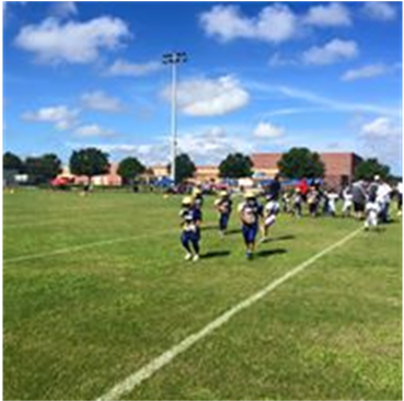 North Manatee Storm Football - North Manatee Storm Football And Cheerleading (960x365), Png Download