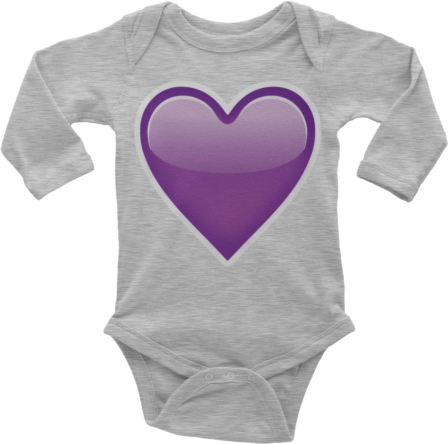 Emoji Baby Long Sleeve One Piece - Fiascotees Daddy's Little Gamer Dude | (1000x1000), Png Download