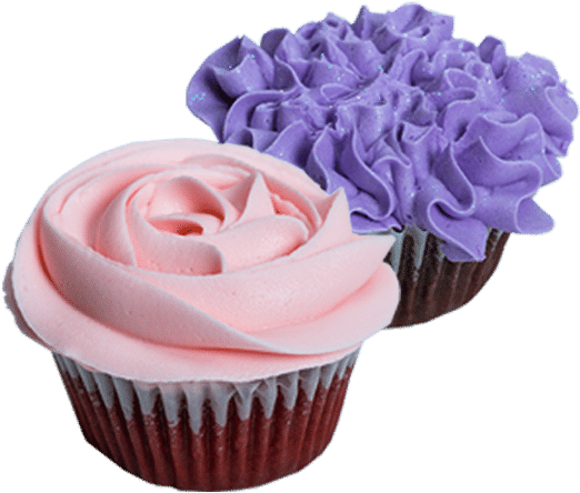 Flower Cupcake Png (638x800), Png Download