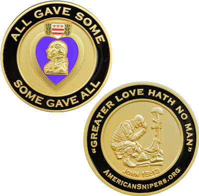 Purple Heart Challenge Coin - Breast Cancer Survivors' Dragon Boating (412x517), Png Download