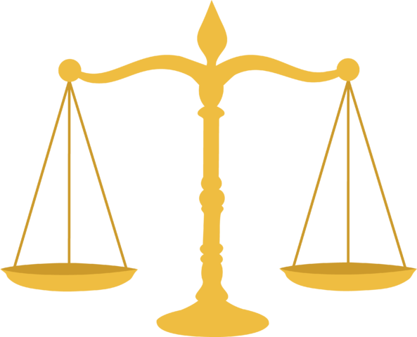 6 2 Libra Transparent - Lawyer Clipart (593x480), Png Download
