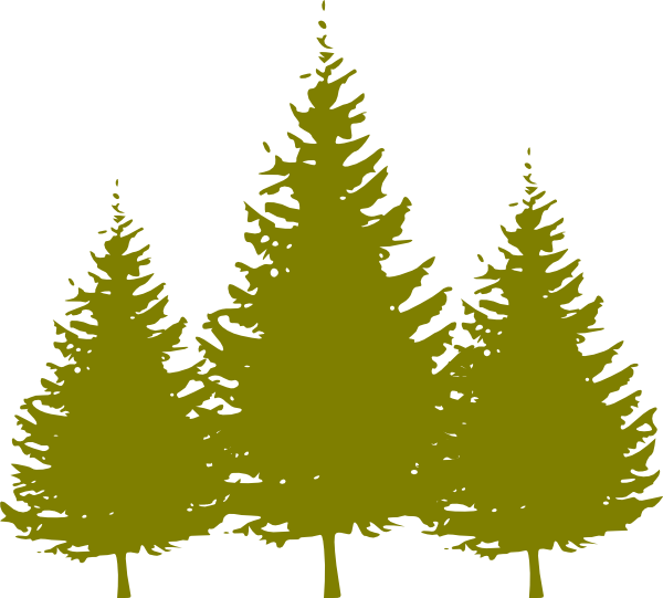 How To Set Use Green Trees Clipart (600x541), Png Download