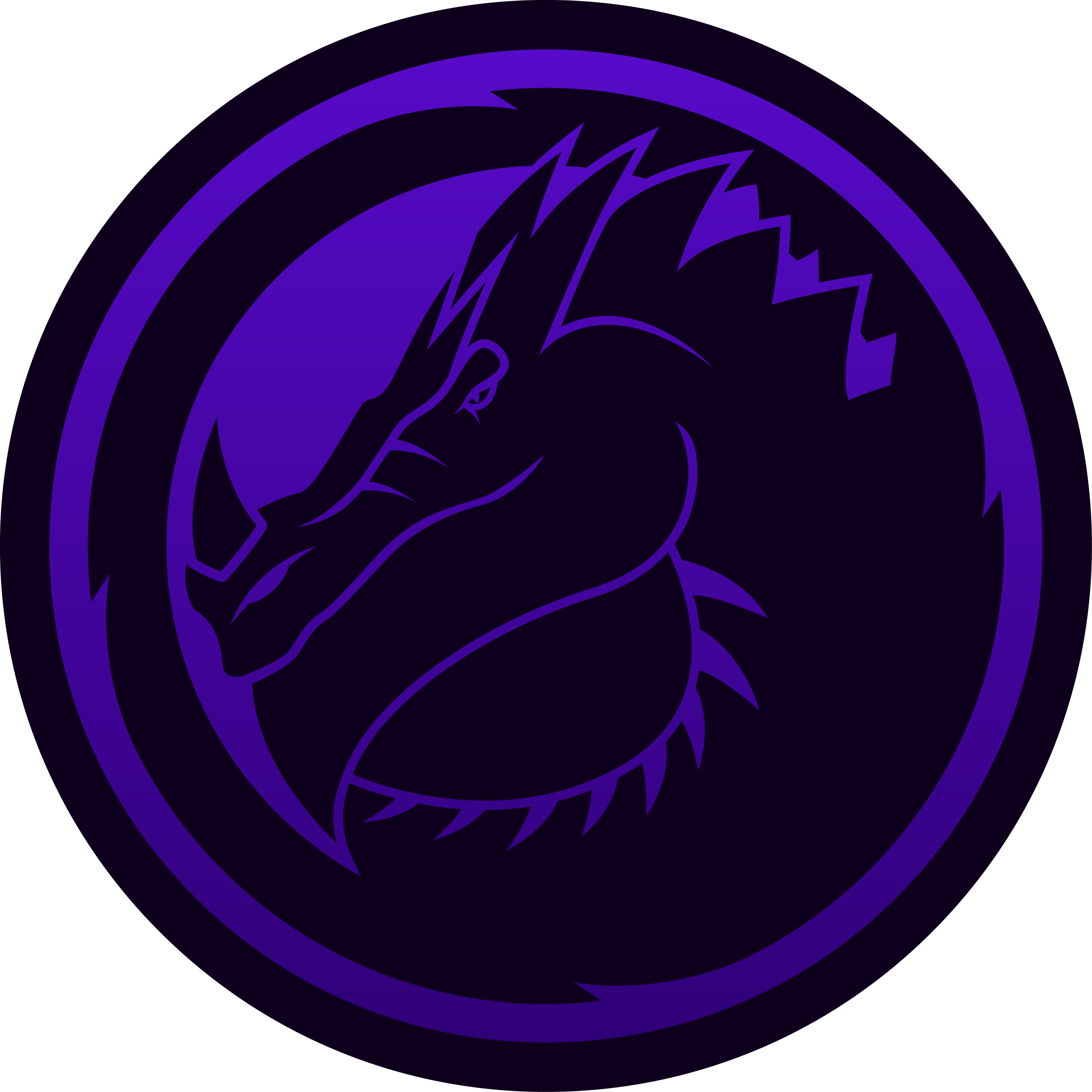 Mythical Esports Presents - Babbo Natale Con Renne (2763x2763), Png Download