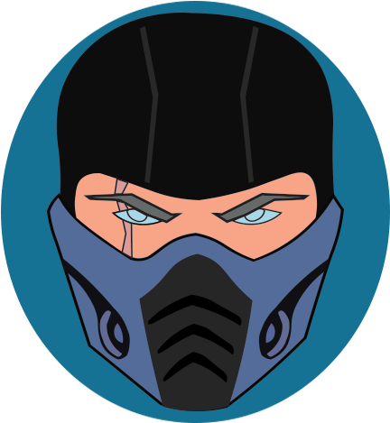 Sub-zero - Sub Zero Face Png (500x493), Png Download