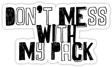 The Ultimate Teen Wolf Sticker Collection - Teen Wolf Stickers Transparent (375x360), Png Download