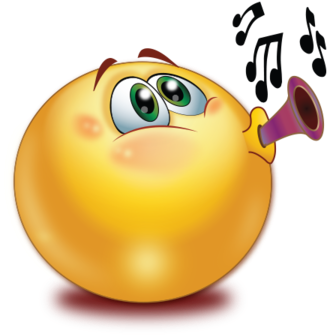 Party Whistle - Whistle Emoji (384x384), Png Download