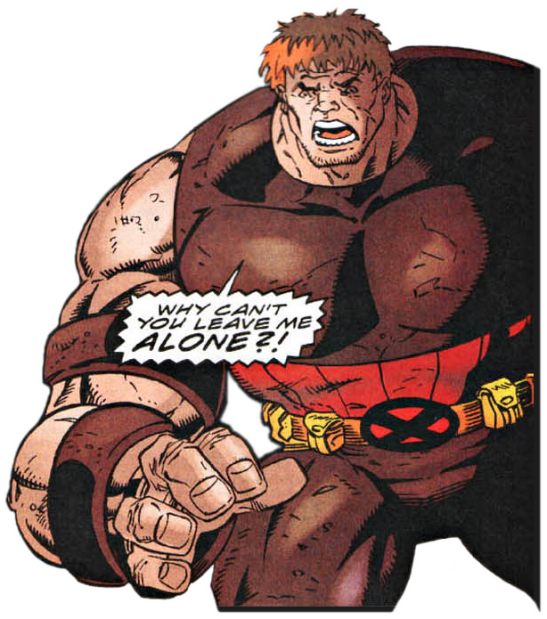 Mc2 Juggernaut - Cain Marko Before Juggernaut (614x695), Png Download