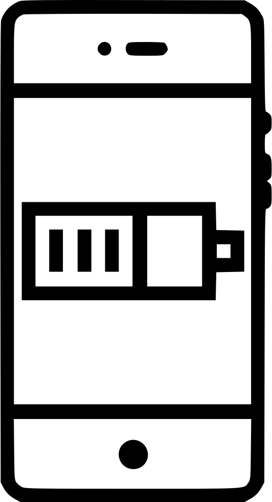 Battery Indicator Charging Halfbattery Charge Ui Comments - Portable Network Graphics (532x980), Png Download
