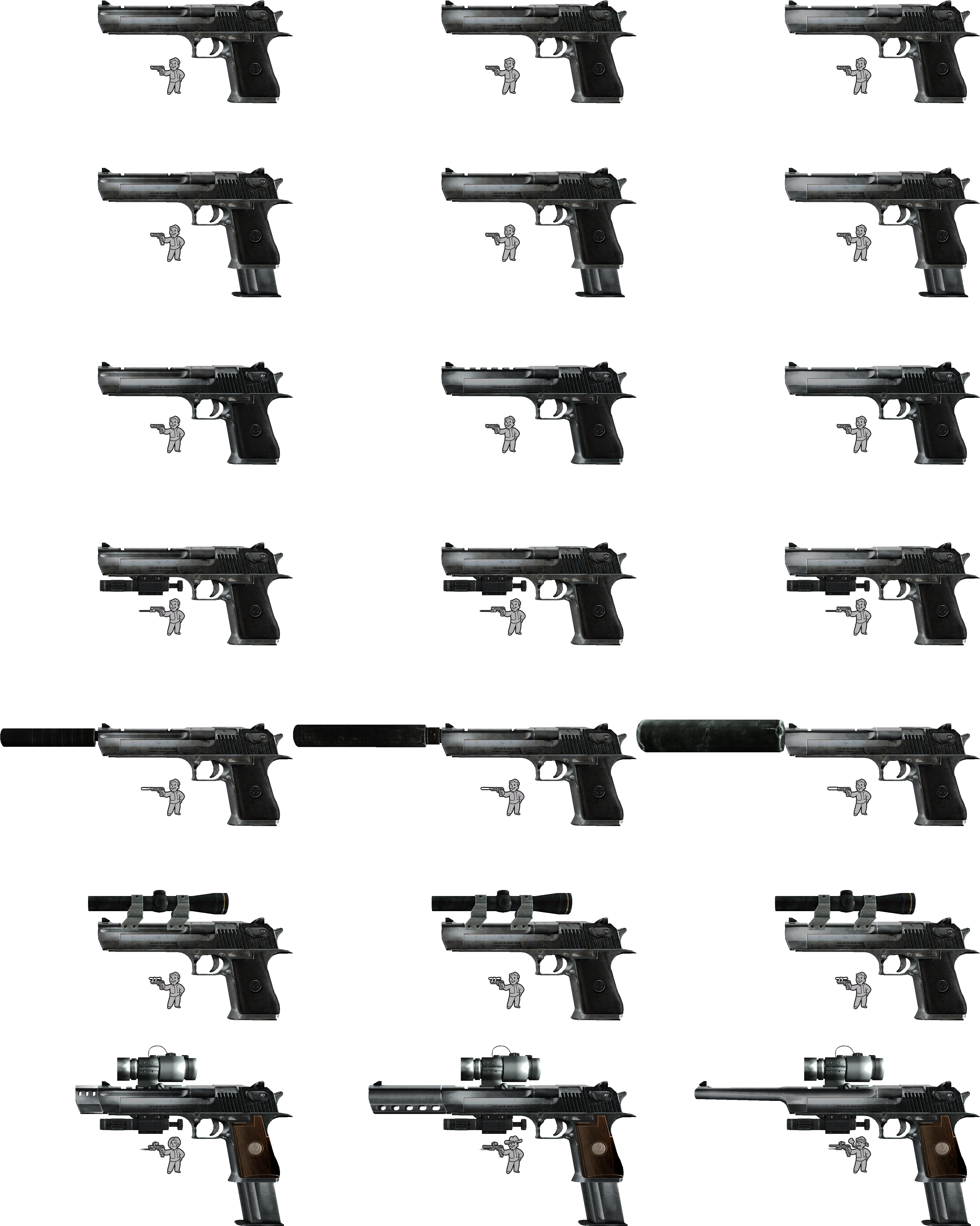Report Rss Desert Eagle (view Original) - Mod (4098x5026), Png Download