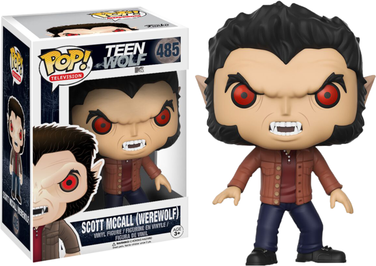 Scott Mccall Werewolf Pop Vinyl Figure - Funko Pop Teen Wolf Scott (768x543), Png Download