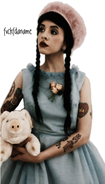 Melanie Martinez Baby Blue (348x639), Png Download