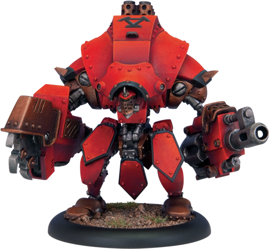 Warmachine Khador Heavy Warjack (577x537), Png Download