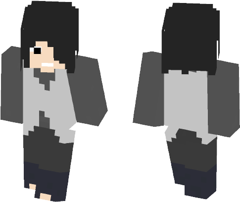 Sasuke Uchiha Wandering Shinobi - Lil Uzi Vert Minecraft Skin (584x497), Png Download