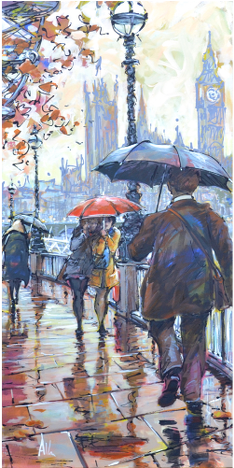 Allan - Painting (420x467), Png Download