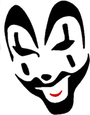 Clown Face Paint Png Picture Download - Violent J Face Paint (313x400), Png Download