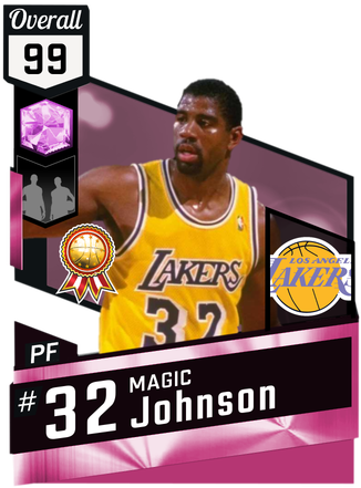 Magic Johnson Out Of Position - Pink Diamond Kevin Love (325x475), Png Download
