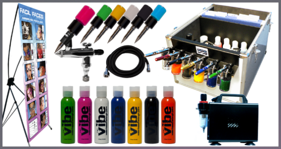 Face Painting Kits & Systems - European Body Art - Fa System Ii (556x295), Png Download