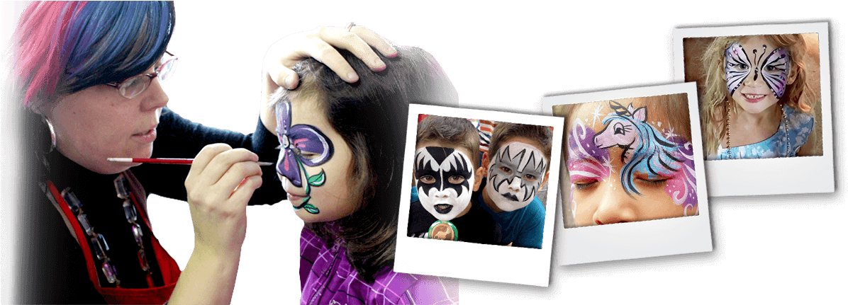 Face Painting Header - A-star Art Parlour (1300x430), Png Download