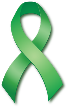 Green Ribbon Month - Neoplasm (369x369), Png Download