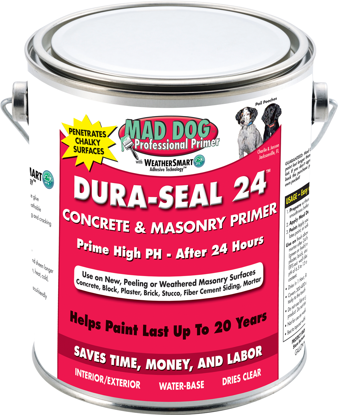 Concrete & Masonry Primer - Mad Dog Primer Sealer (1200x1497), Png Download