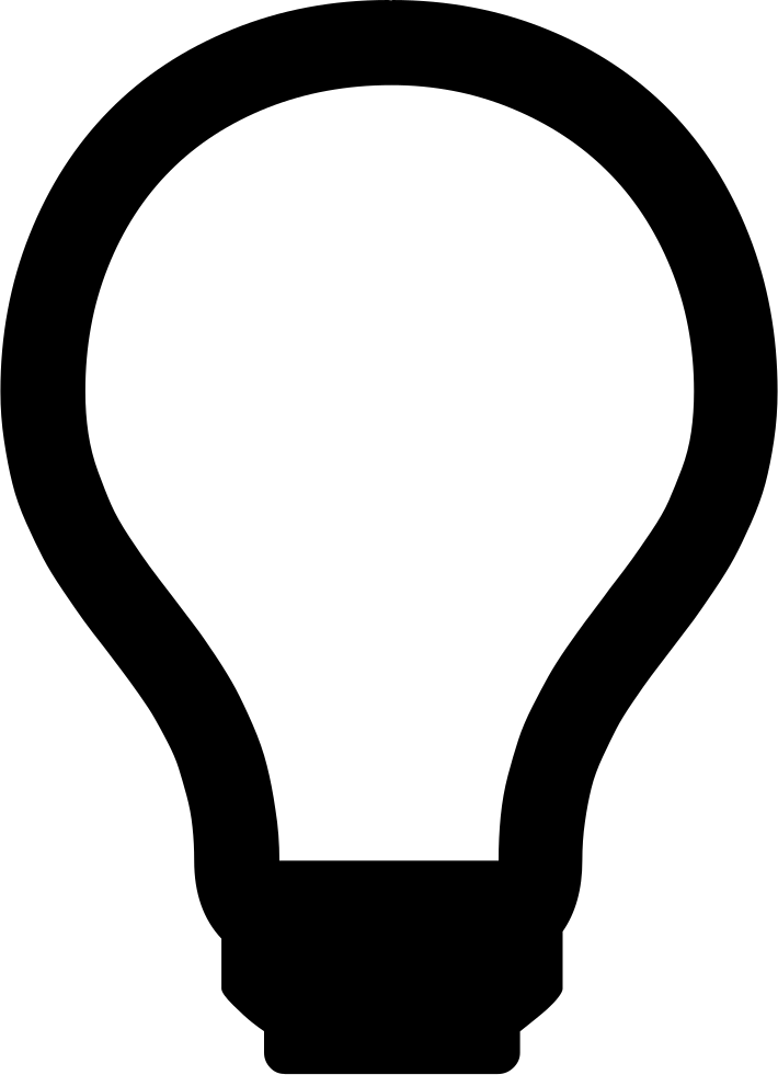 Lightbulb Comments - Ville De Saint Etienne (710x981), Png Download