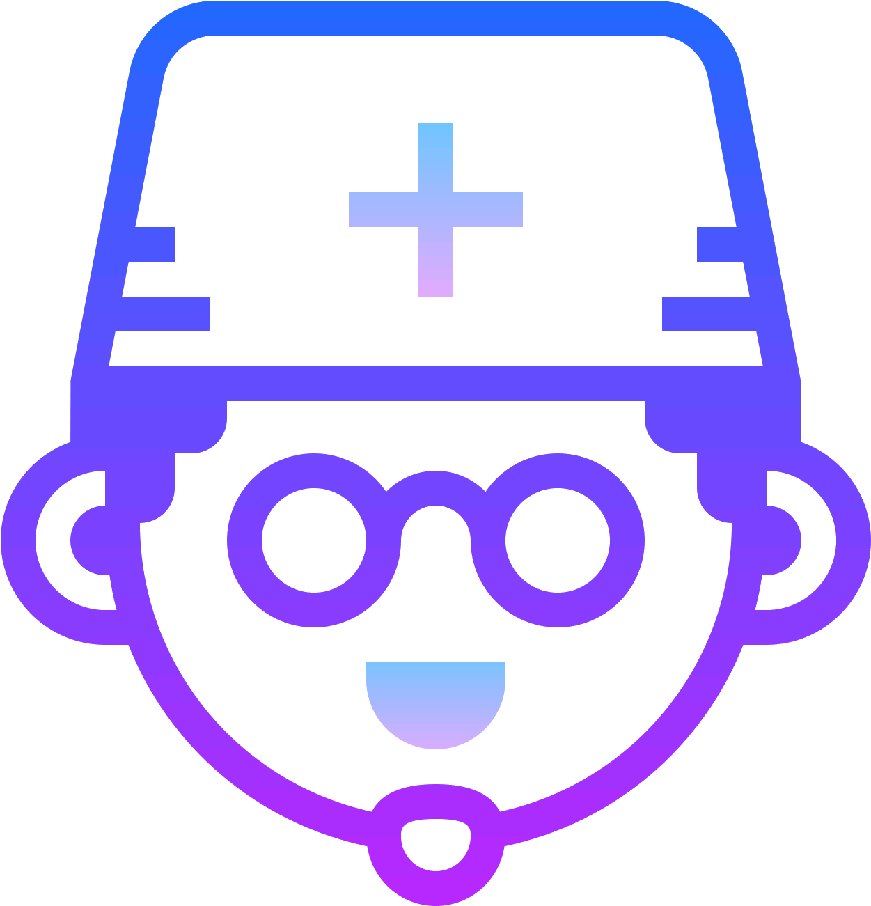 Doctor Male Icon - Icon (1600x1600), Png Download