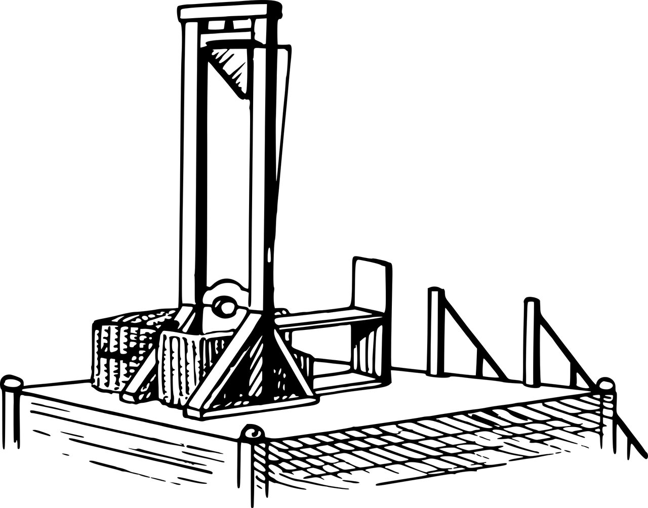 Guillotine Global Current Events Computer Icons Capital - Guillotine Png (956x750), Png Download