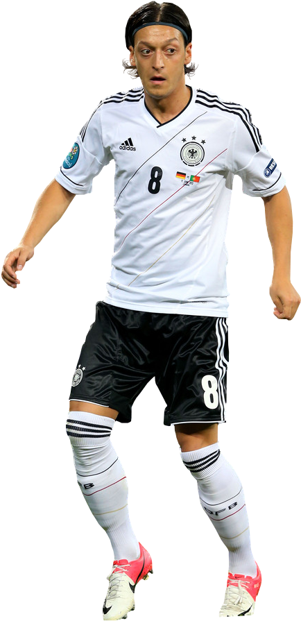 Click Image For Larger Version Name - Mesut Özil Png Germany (733x1094), Png Download