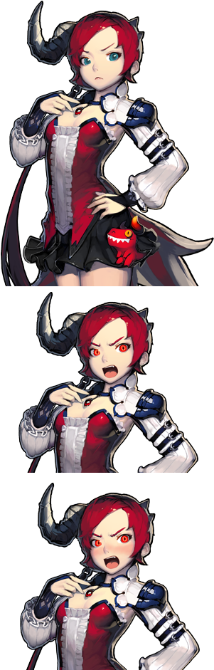 Crusaders Quest Character Design Girl, Character Design - Crusaders Quest Characters (300x959), Png Download