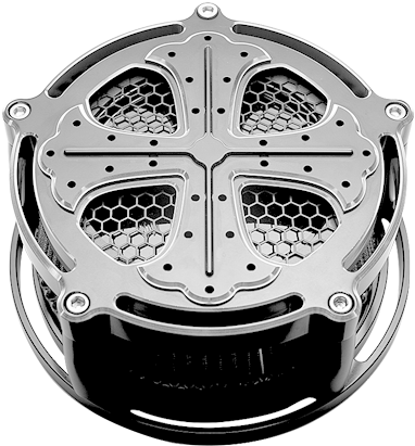 Air Cleaner For Harley Davidson - Precision Billet Noble Billet Air Cleaner Black (800x532), Png Download