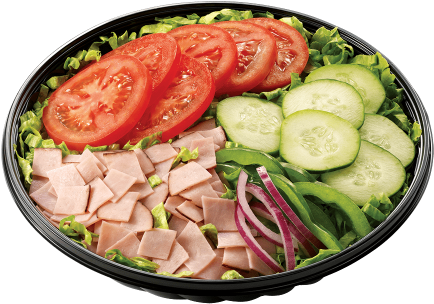 Turn Your Favorite Subway® Meats And Veggies Into A - Subway 沙拉 (450x450), Png Download