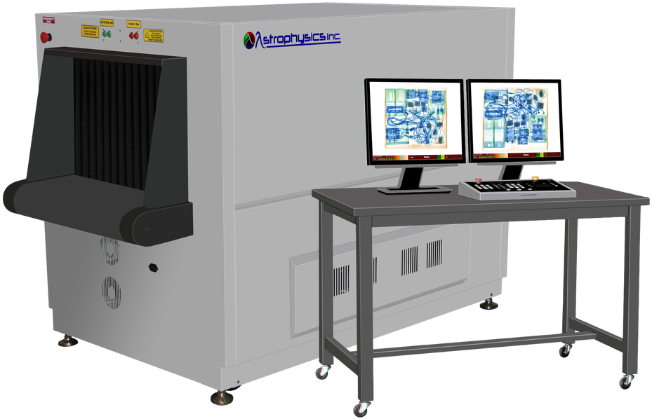 Picture - Baggage Scanner (1100x746), Png Download