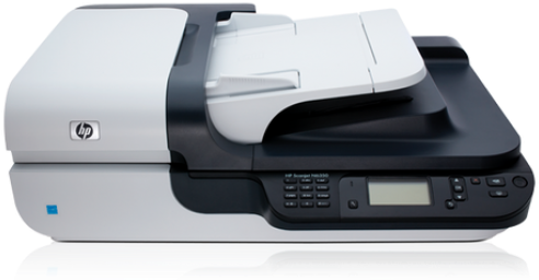 Hp Scanjet N6350 Networked Document Flatbed Scanner - Scanner Hp Scanjet N6350 (500x500), Png Download