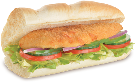 Subway Sandwich Png Download - Subway Footlong Chicken Schnitzel (494x332), Png Download