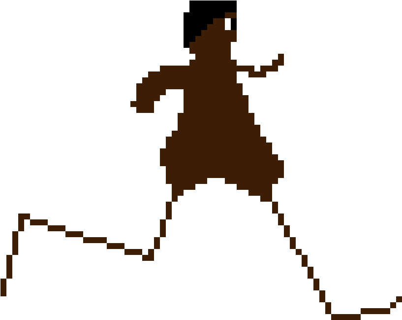 Slave Running - Illustration (1200x1200), Png Download