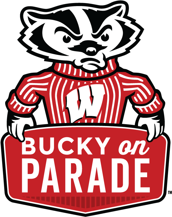 Bucky On Parade - Bucky Badger (640x796), Png Download