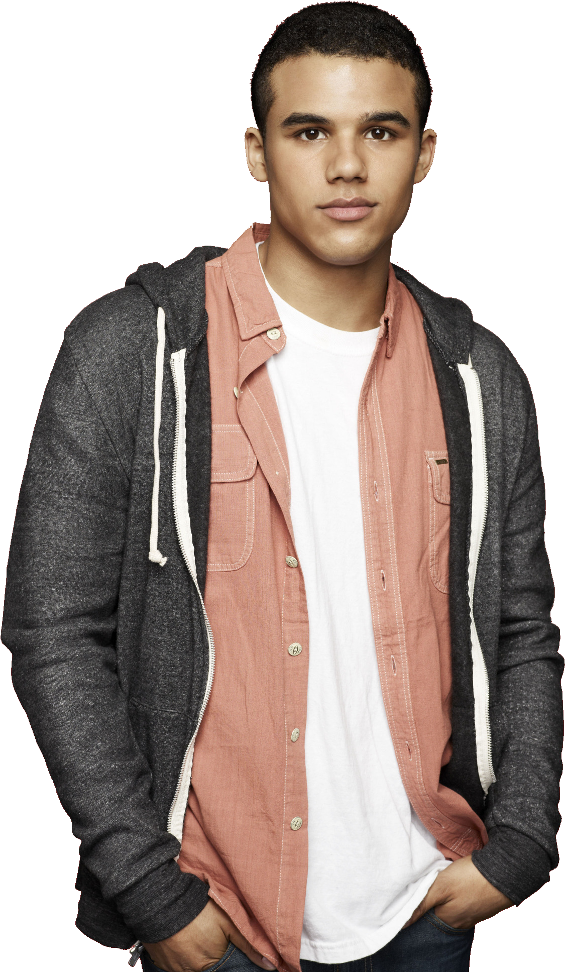 Jake Season 4 Pose - Glee Jake (1350x1950), Png Download