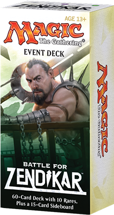 Are Standard Mythics Still Good Short-term Specs - Battle For Zendikar Event Deck (285x450), Png Download