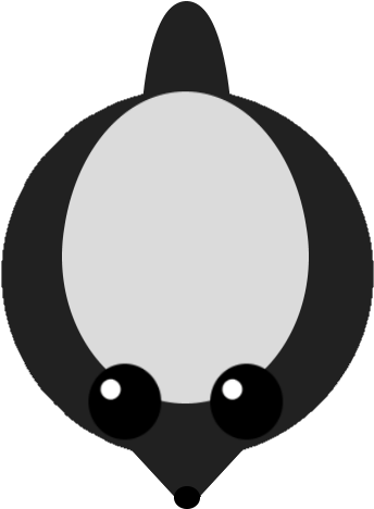 Honey Badger Clipart Transparent - Mope Io Scunk Skin (500x500), Png Download