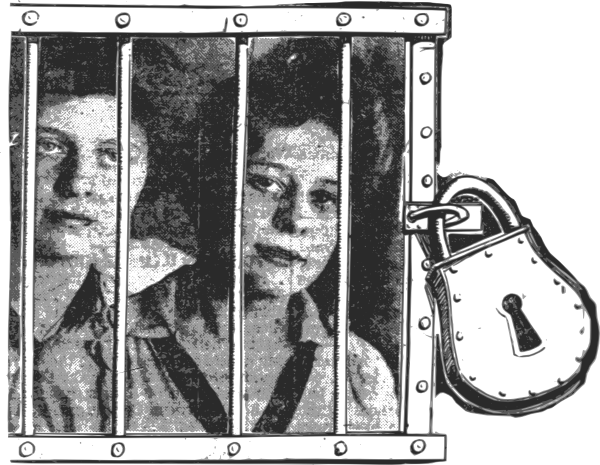 How To Set Use Girls In Prison Clipart (600x465), Png Download