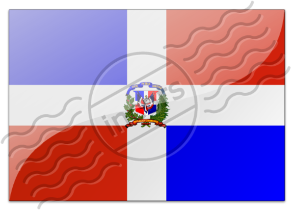 Dominican Republic Flag (600x600), Png Download