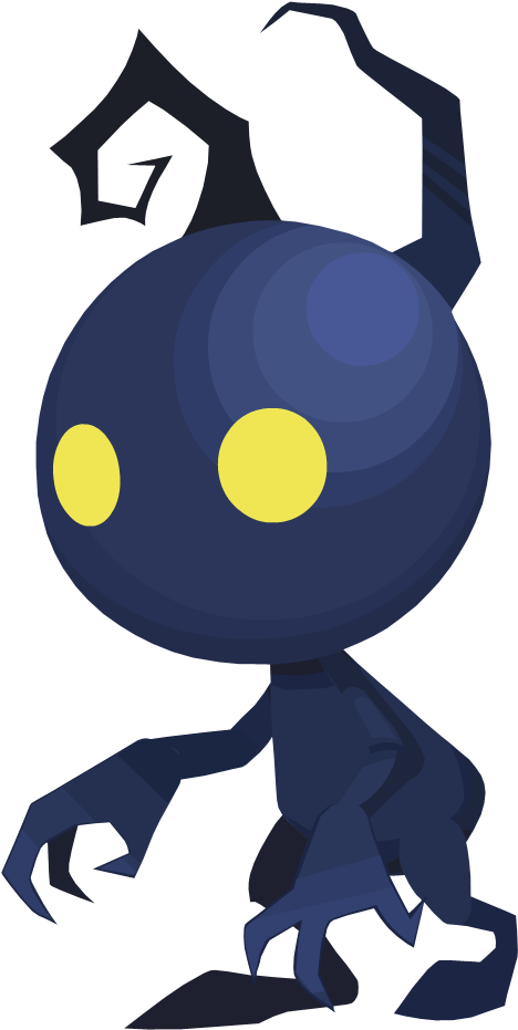 Khx-shadow - Sans Coeur Kingdom Hearts (940x1086), Png Download