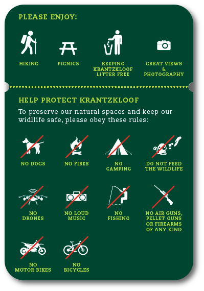 Reserve Rules - Krantzkloof Nature Reserve Kloof (399x570), Png Download