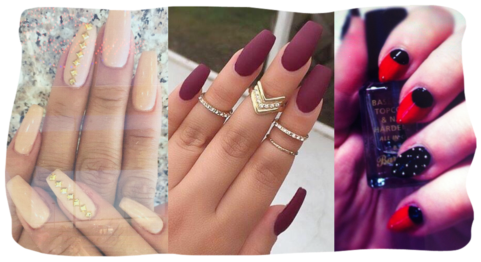Nails Clipart Fake Cute - Nails El Paso (1000x547), Png Download