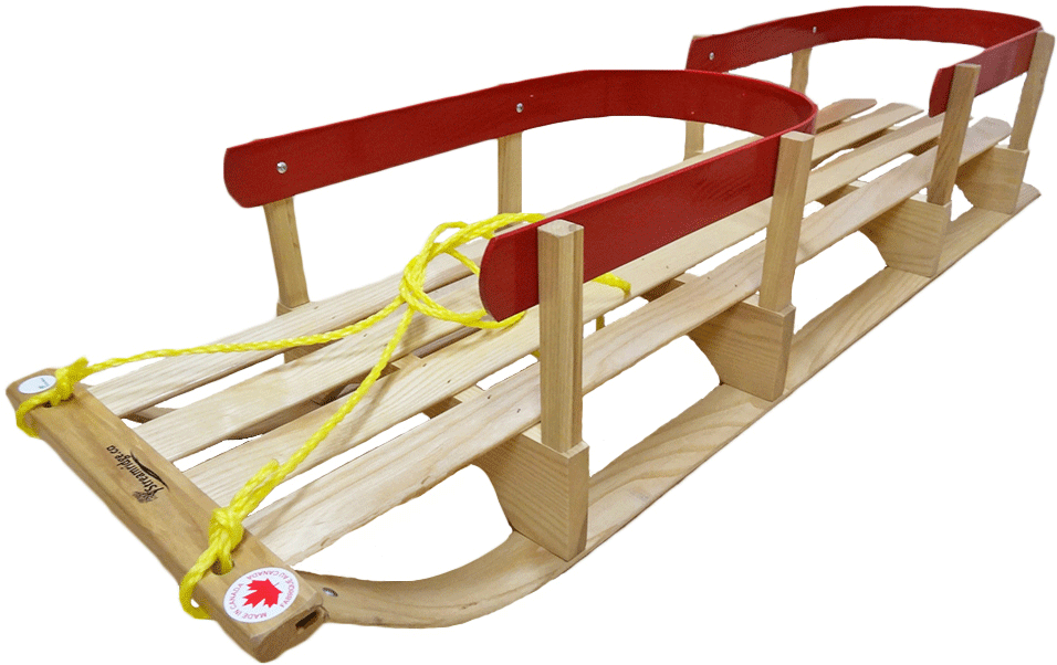 Sleigh Png Transparent - Double Snow Sleds By Streamridge.ca - Double Up Traditional (1000x1000), Png Download
