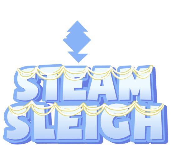 Steam Sleigh - Game Grumps (562x479), Png Download